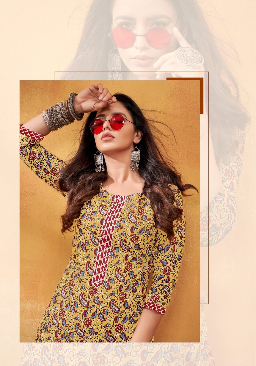 Balaji Sanaya vol 1 Kurtis with Bottom collection 3