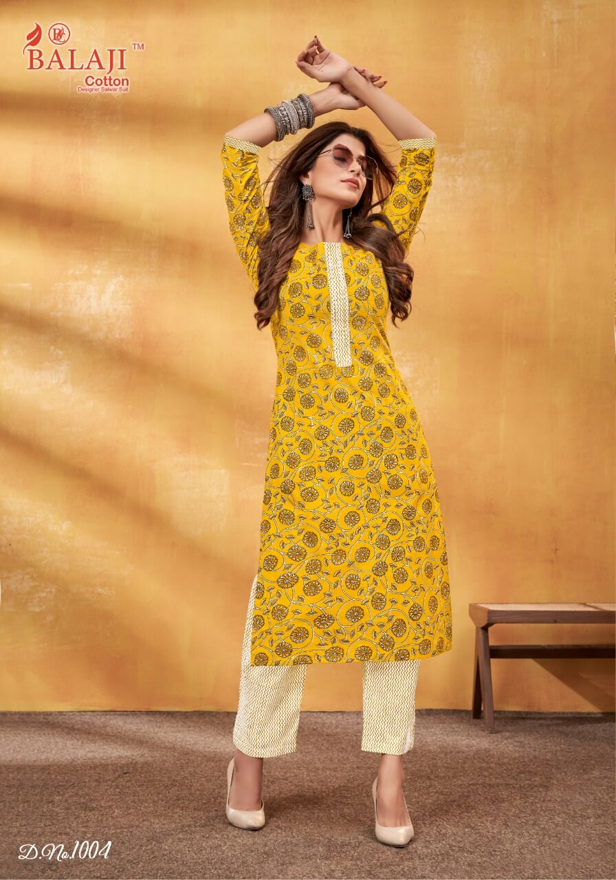 Balaji Sanaya vol 1 Kurtis with Bottom collection 4