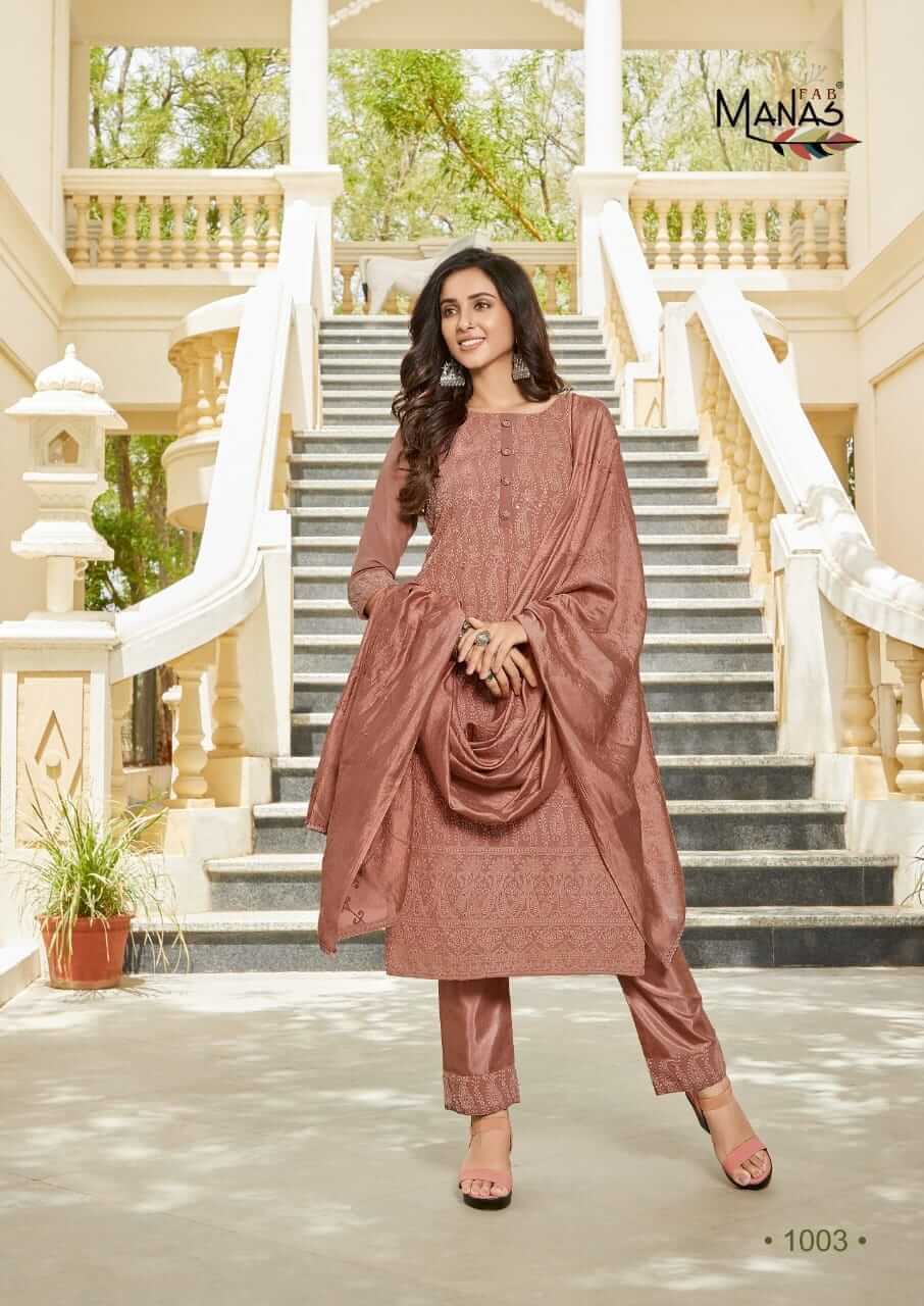 Manas Mango Schiffli Salwar Kameez collection 7