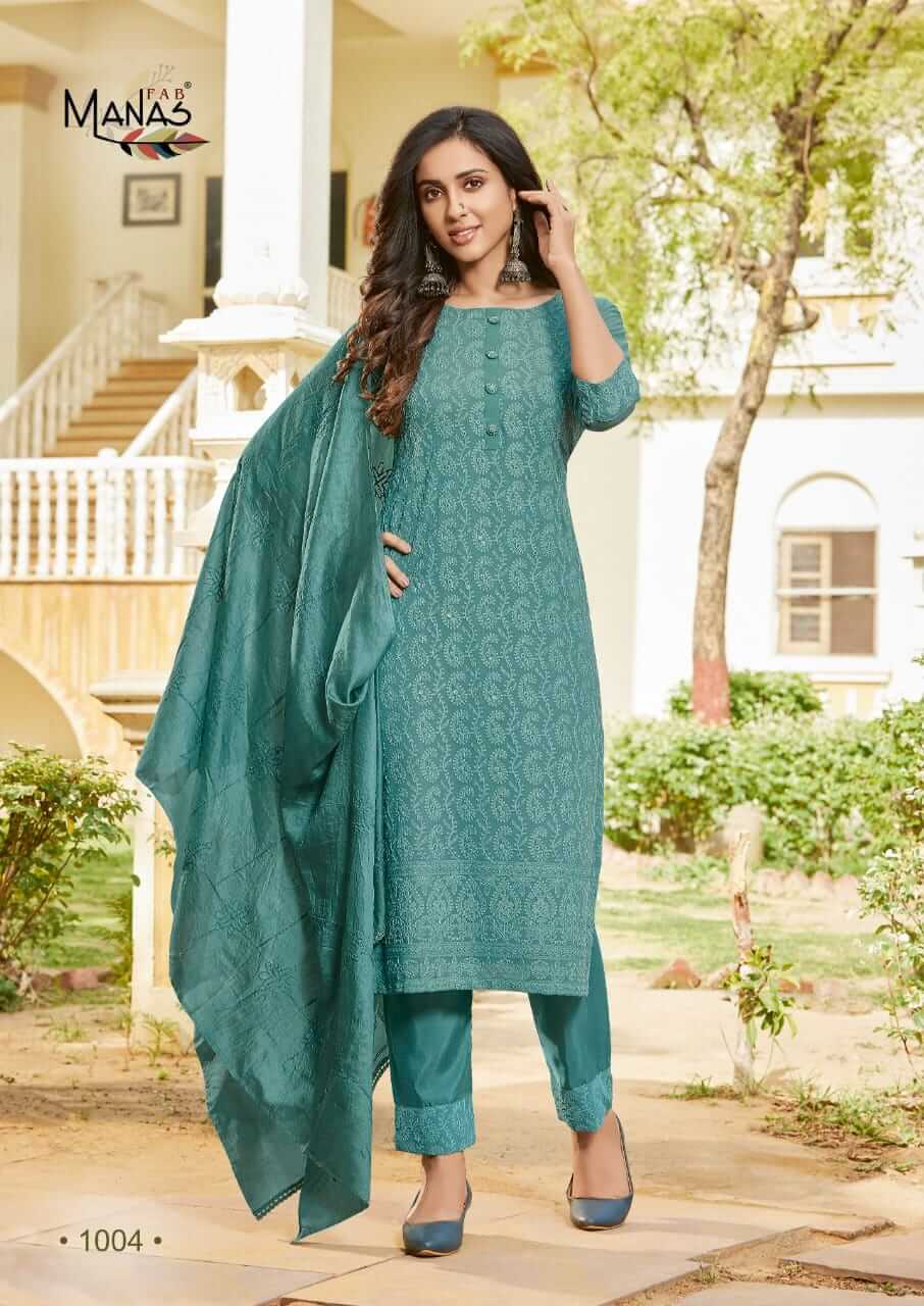 Manas Mango Schiffli Salwar Kameez collection 4