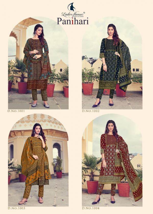 Ladies Flavour Panihari Churidar Salwar Suits Catalog collection 3