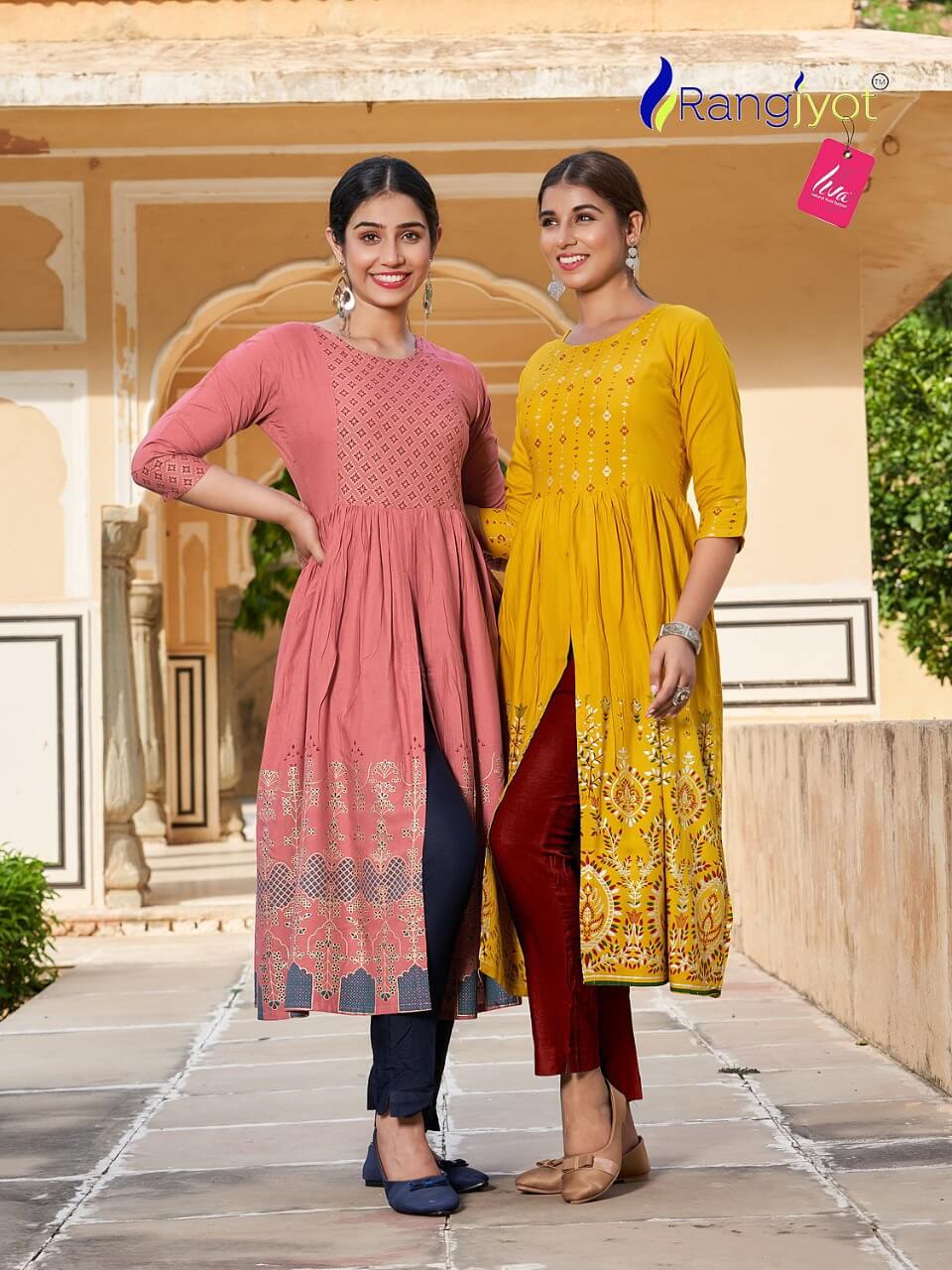 Rangjyot Mihira Designer Kurti Catalog collection 1