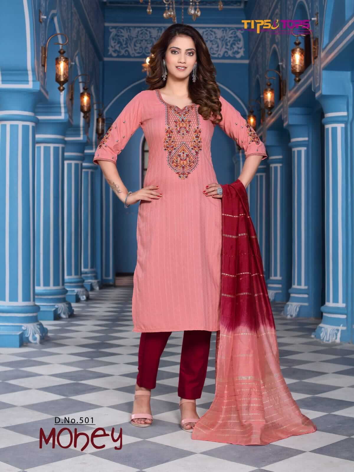 Tips and Tops Mohey vol 5 Embroidery Salwar Kameez Catalog collection 2