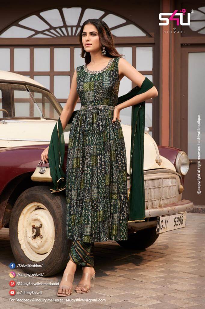 S4u Bottle Green Single Piece Suits collection 1