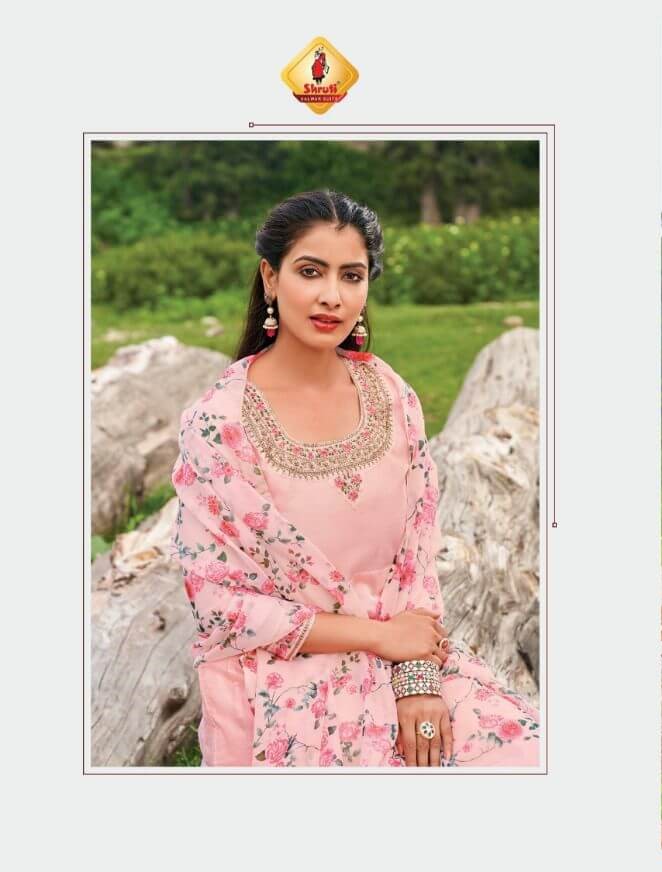 Shruti Kaarunya Single Kurtis with Dupatta collection 1