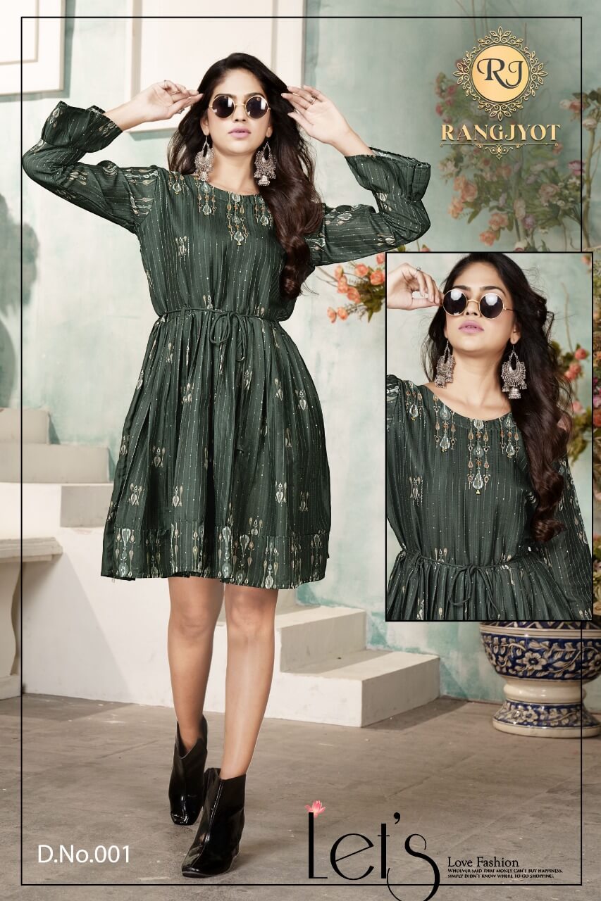 Rangjyot Tunic One Piece Dress collection 1