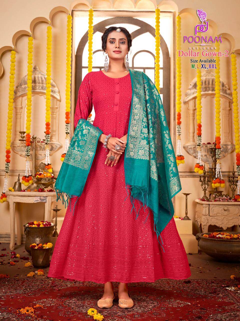 Poonam Dollor vol 2 Kurti with Dupatta Catalog collection 6