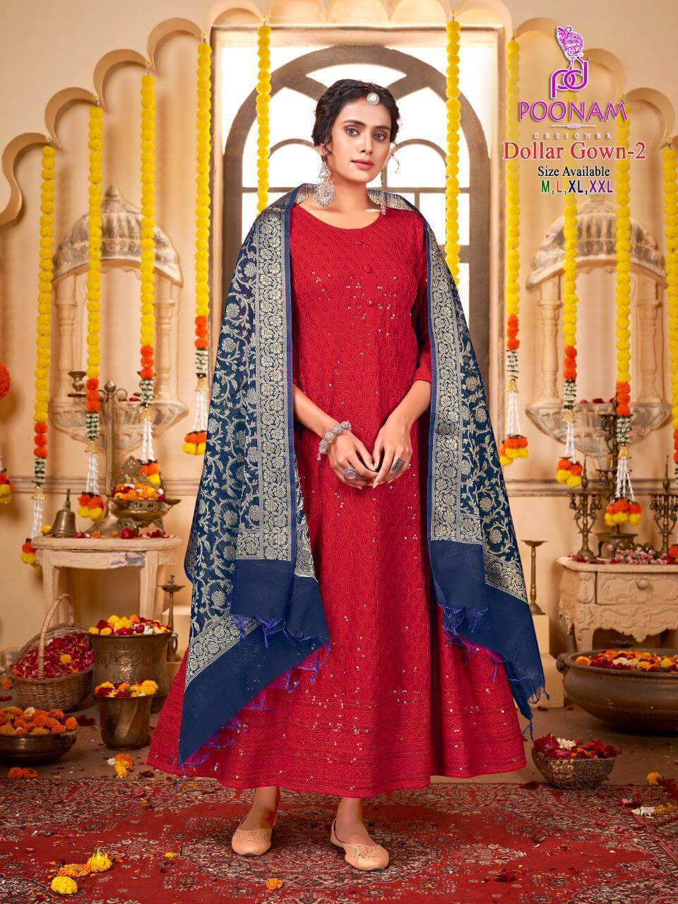 Poonam Dollor vol 2 Kurti with Dupatta Catalog collection 2