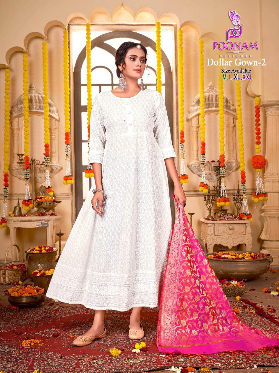 Poonam Dollor vol 2 Kurti with Dupatta Catalog collection 3