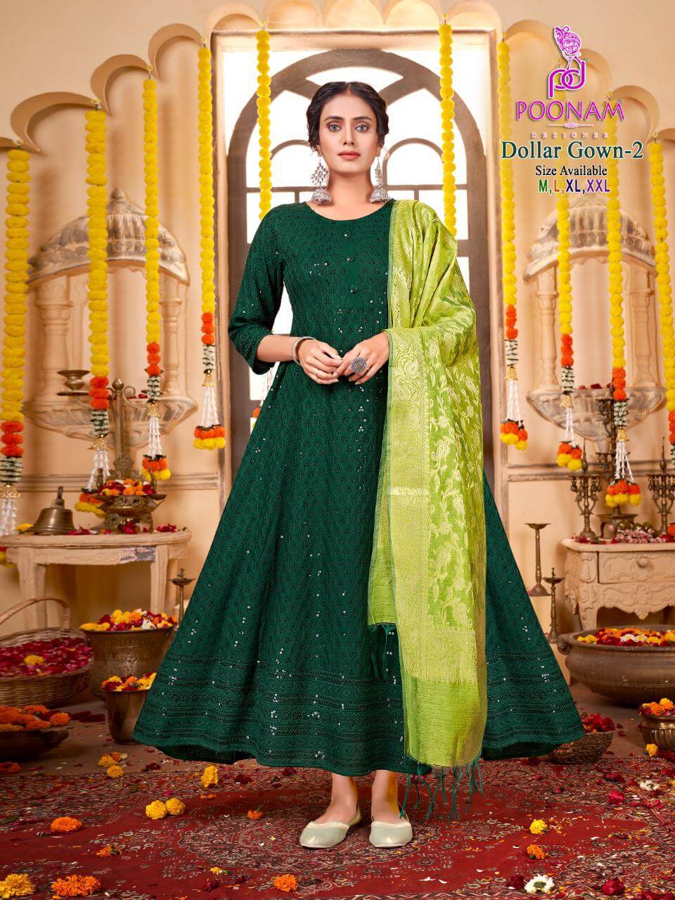 Poonam Dollor vol 2 Kurti with Dupatta Catalog collection 4