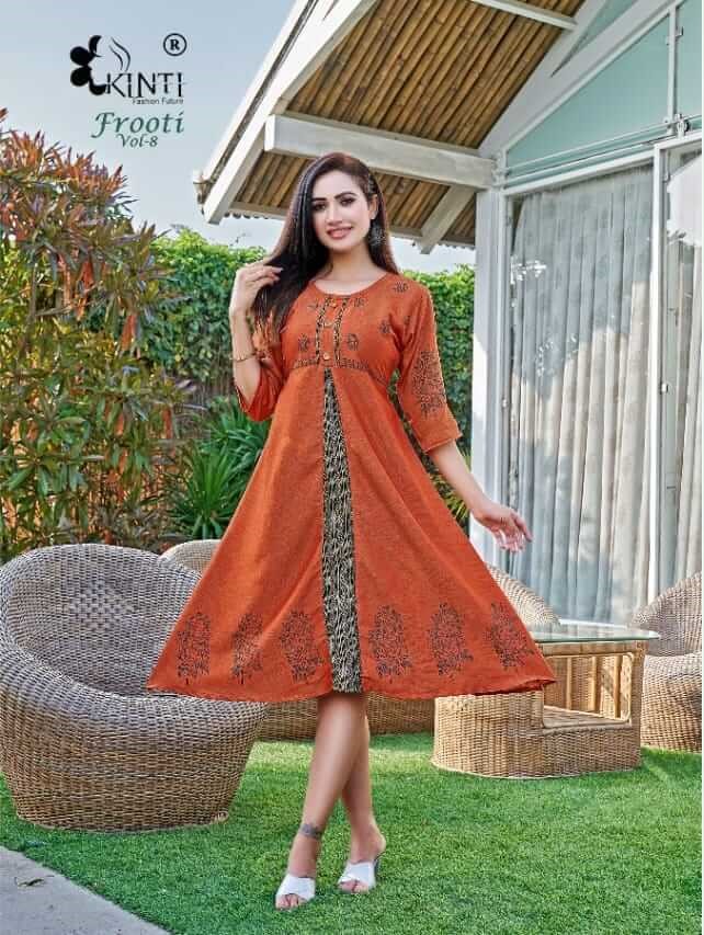 Kinti Frooti vol 8 Kurtis Below 300 Catalog collection 8