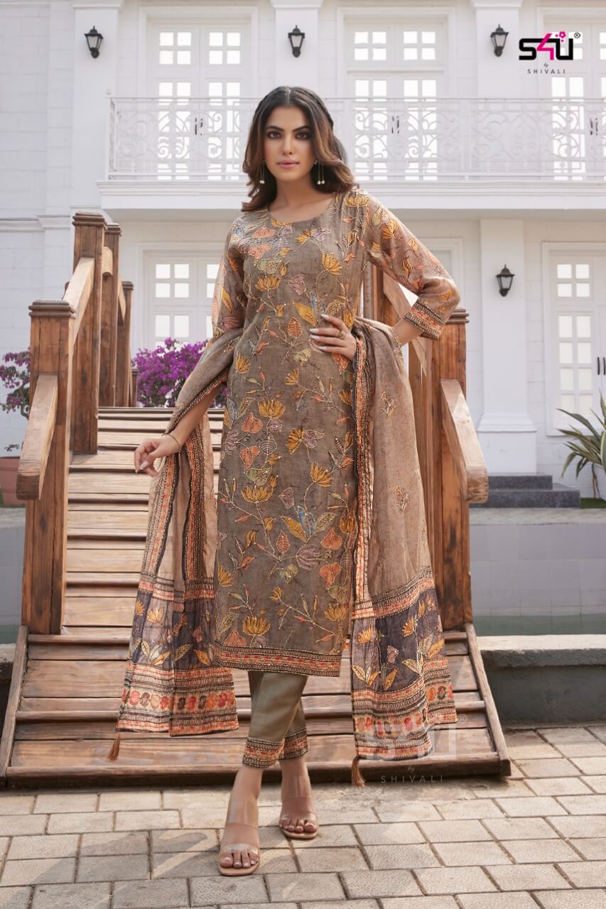 S4u Kantha Salwar Kameez Catalog collection 5