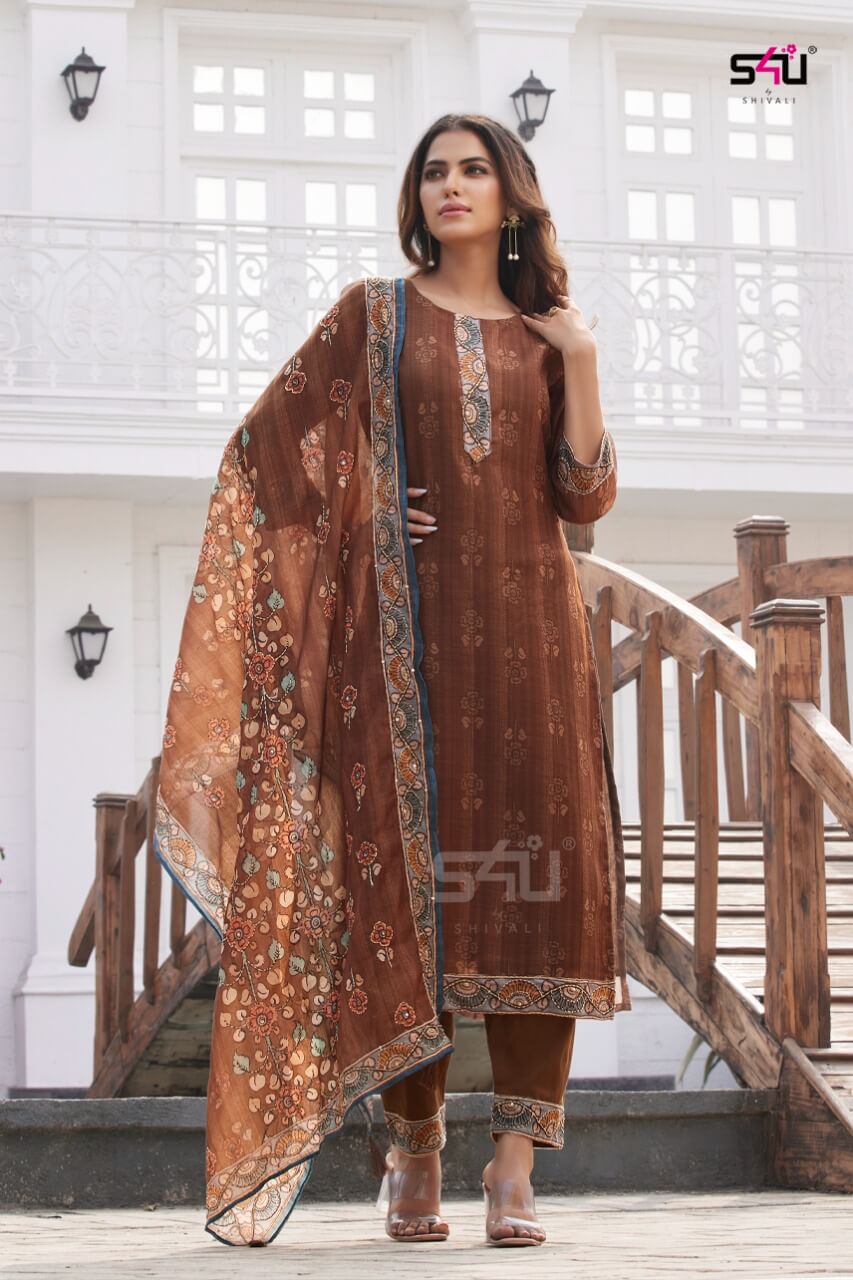 S4u Kantha Salwar Kameez Catalog collection 2