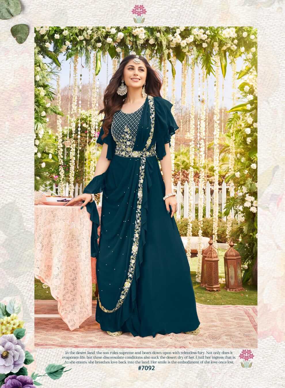 Anju Fabrics Raas Designer Wedding Party Salwar Suits collection 3