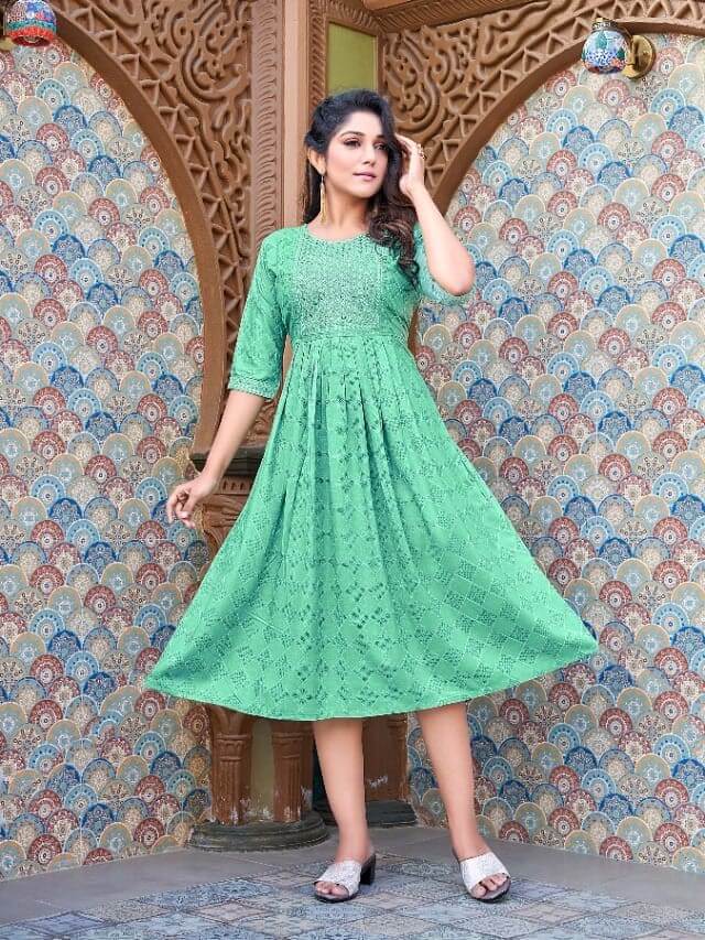 Kinti Spain vol 3 Rayon Kurti Catalog collection 6