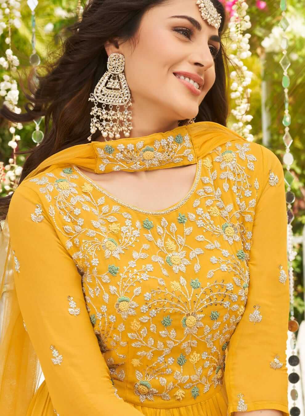 Anju Fabrics Raas Designer Wedding Party Salwar Suits collection 1