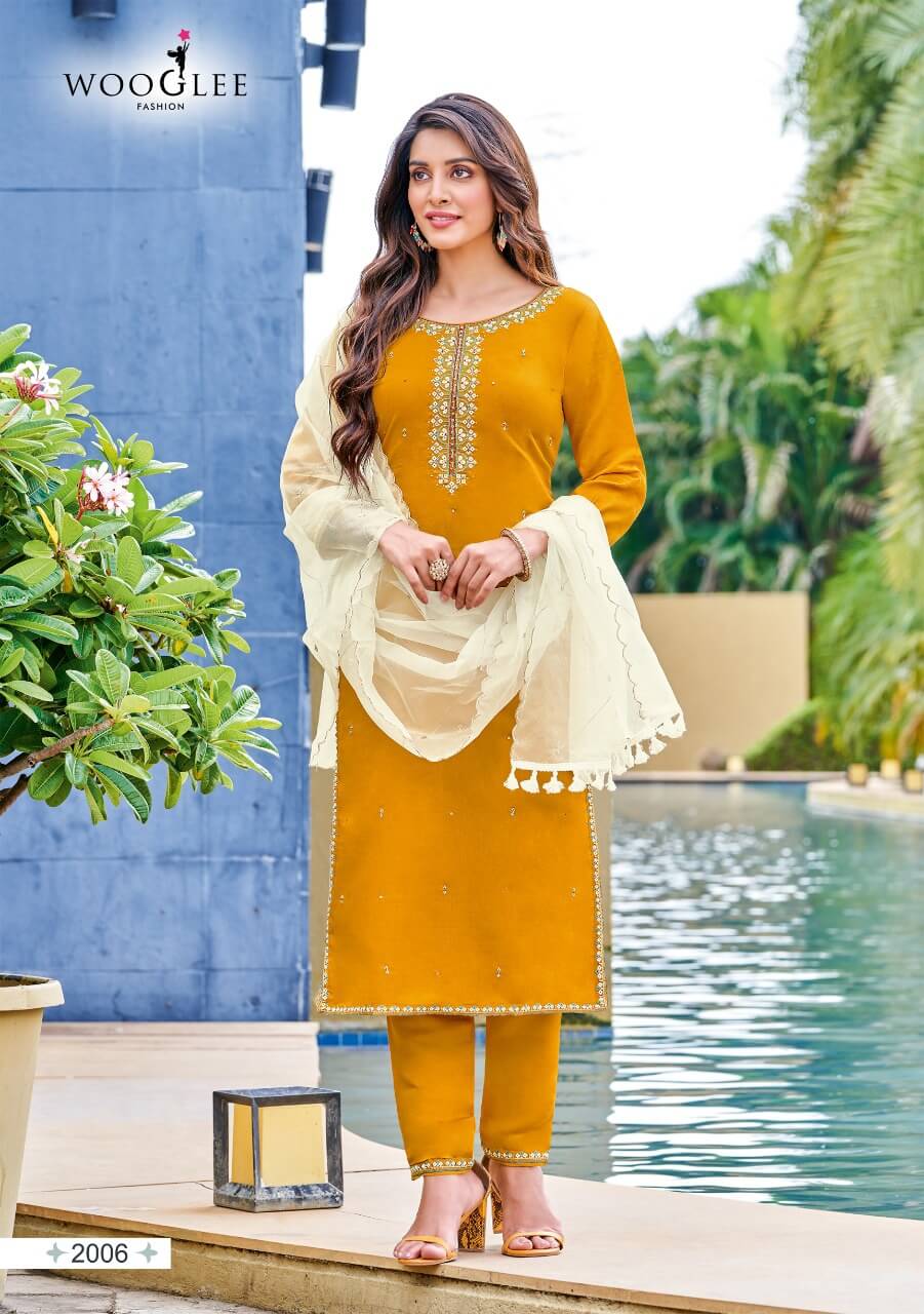 Wooglee Nikhar Salwar Kameez Catalog collection 9