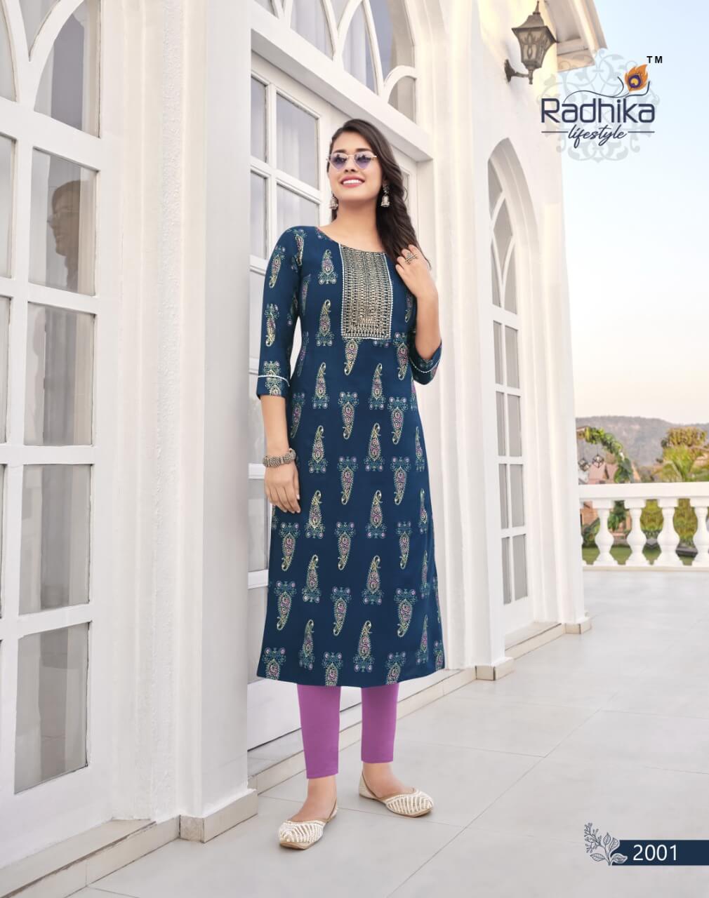 Radhika Lifestyle Princess vol 2 Plus Size Kurtis Catalog collection 3