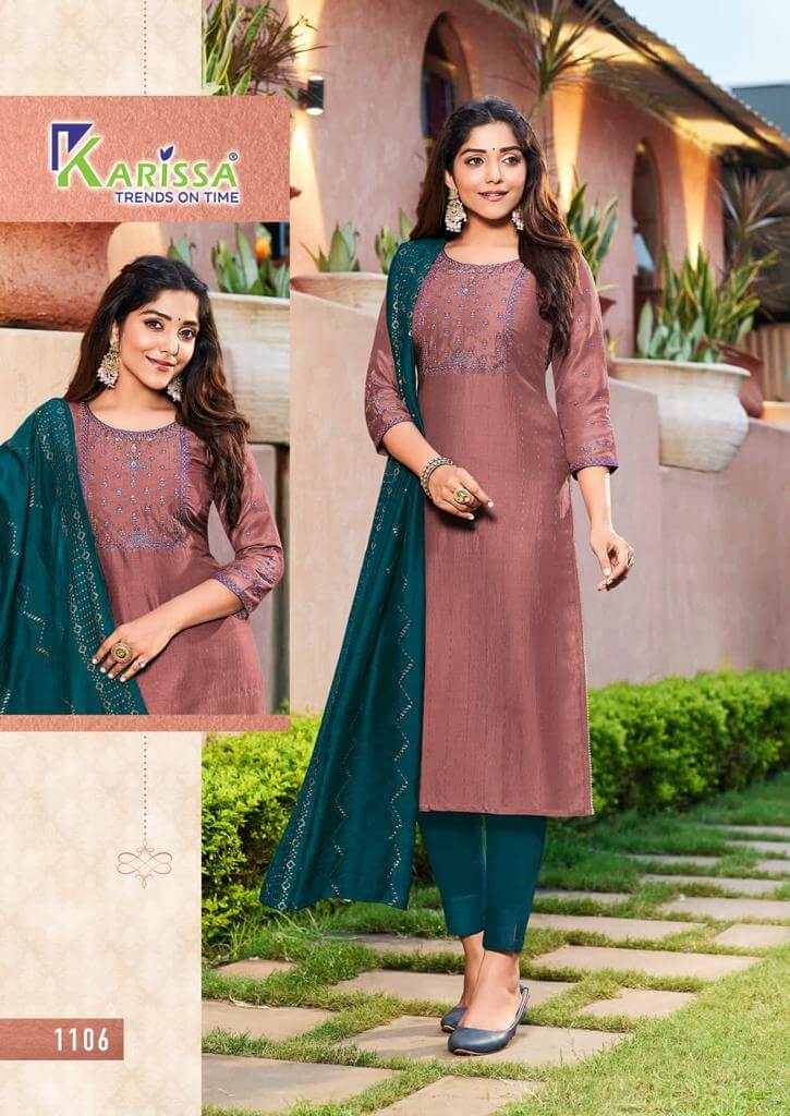 Karissa Akshara vol 1 Churidar Salwar Suits Catalog collection 4