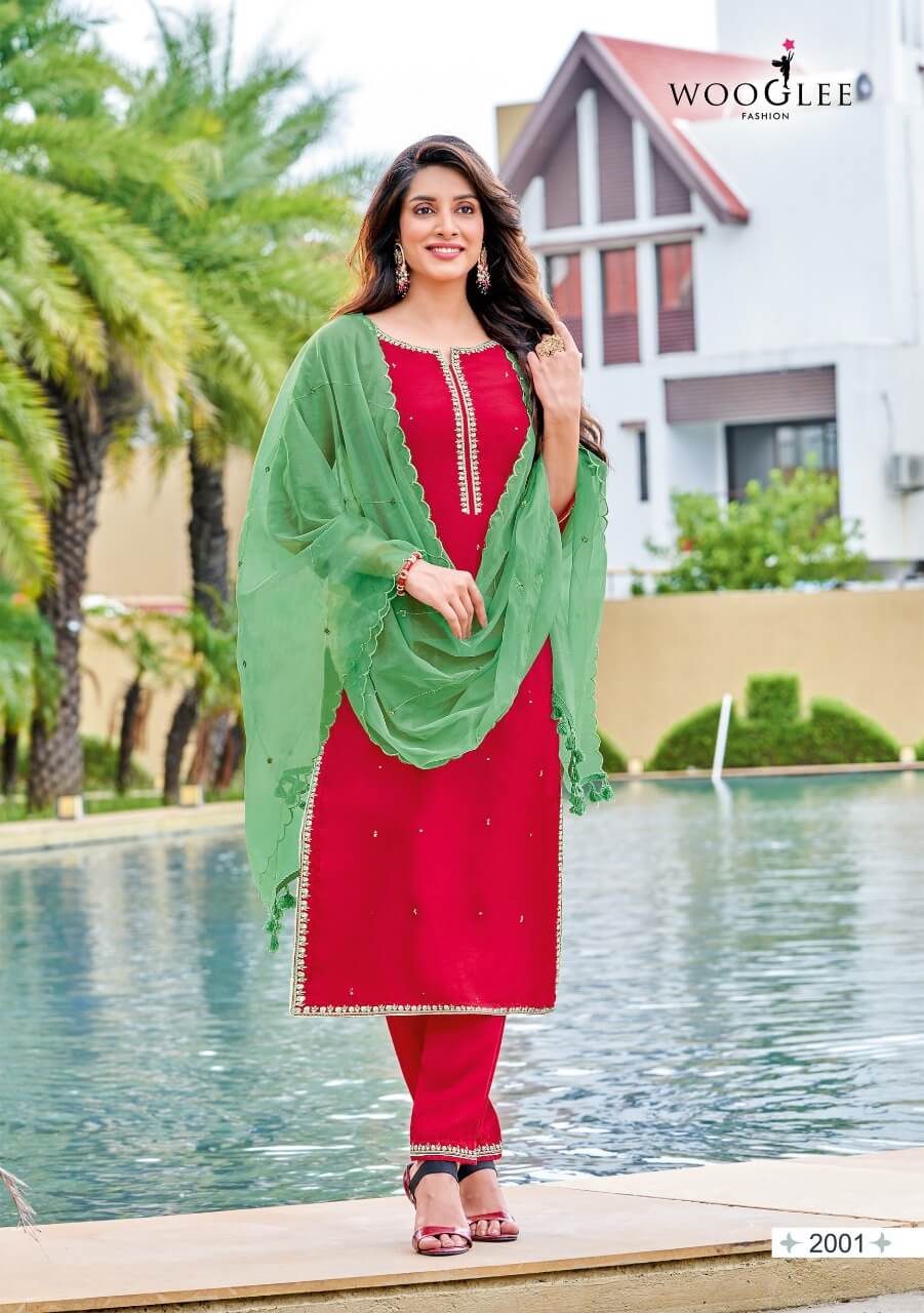 Wooglee Nikhar Salwar Kameez Catalog collection 6