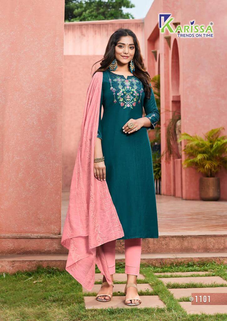 Karissa Akshara vol 1 Churidar Salwar Suits Catalog collection 3