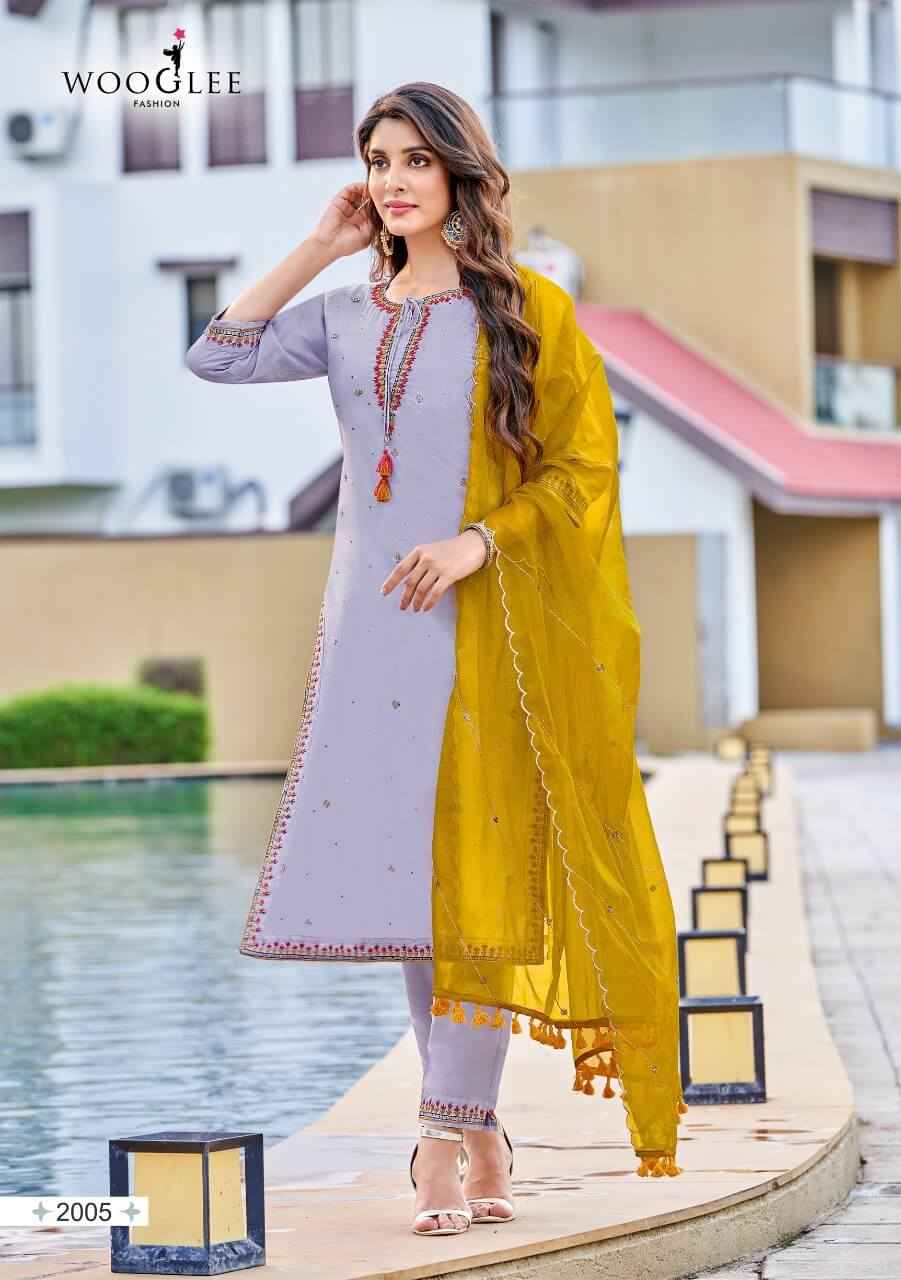 Wooglee Nikhar Salwar Kameez Catalog collection 1
