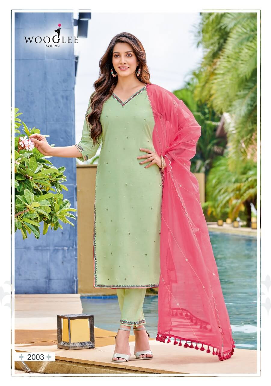 Wooglee Nikhar Salwar Kameez Catalog collection 2