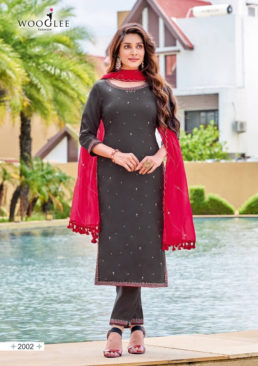 Wooglee Nikhar Salwar Kameez Catalog collection 8