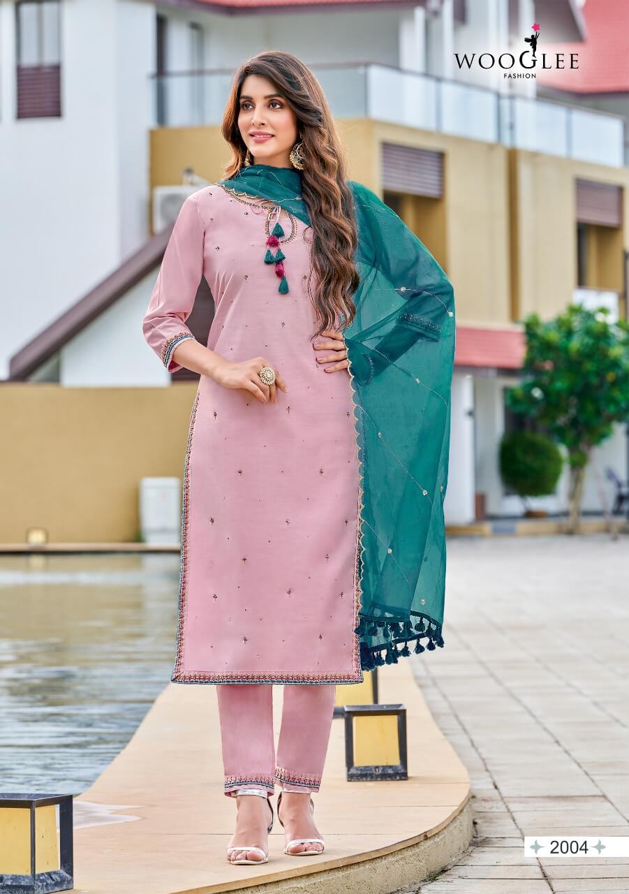 Wooglee Nikhar Salwar Kameez Catalog collection 7
