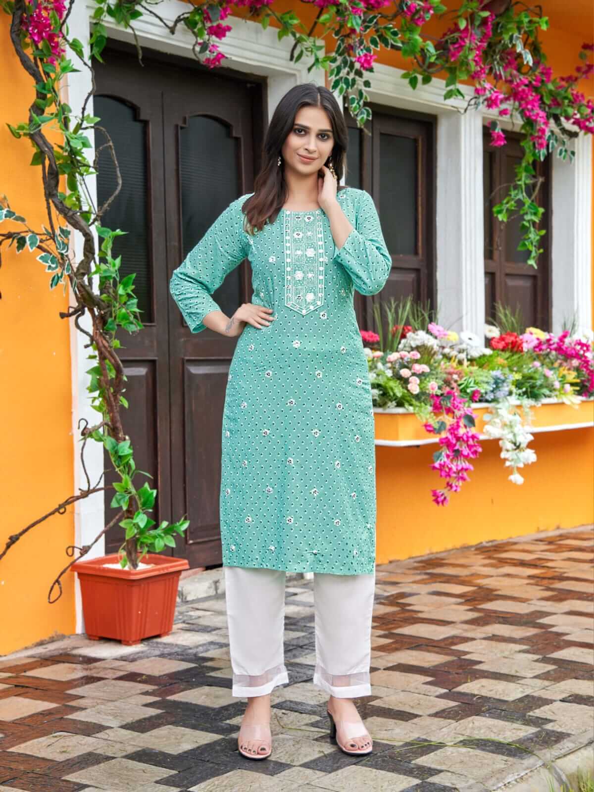 Tips Tops Satrangi vol 3 Kurtis with Bottom Catalog collection 1