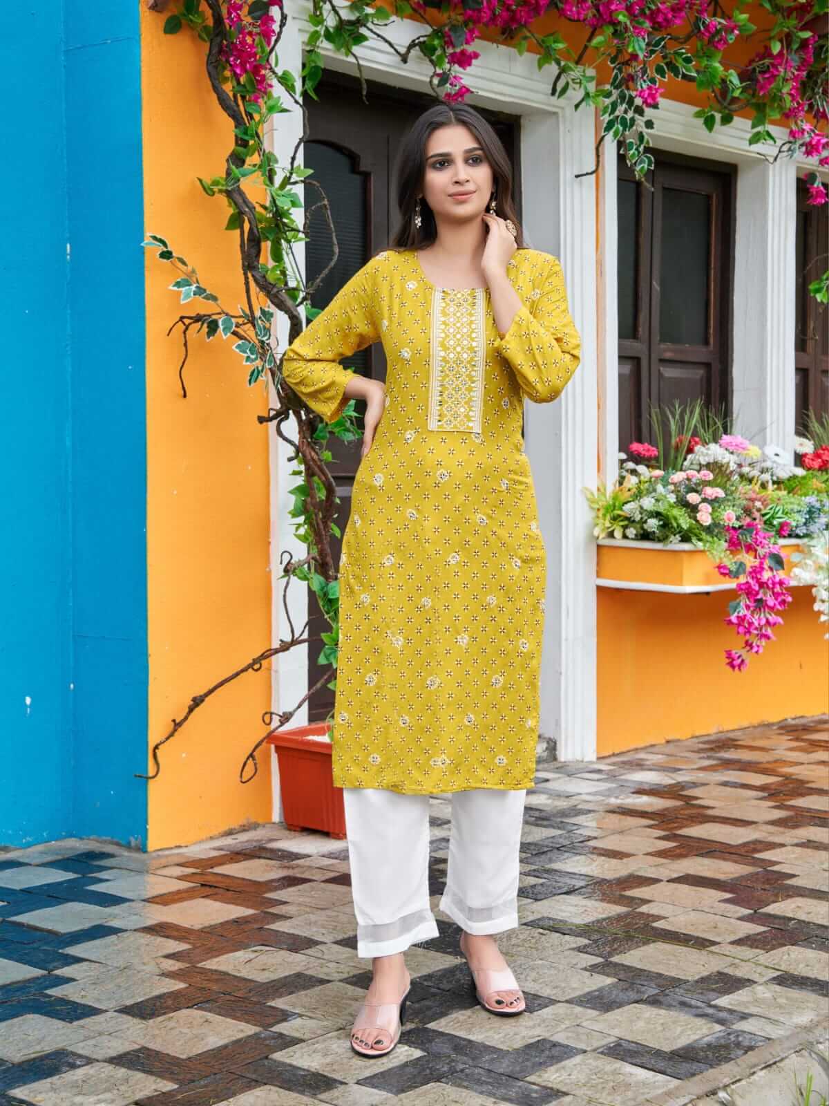 Tips Tops Satrangi vol 3 Kurtis with Bottom Catalog collection 4