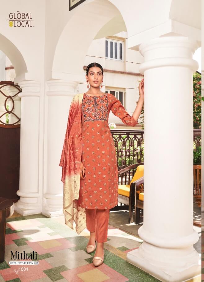 Global Local Party Wear Single Piece Suit collection 1