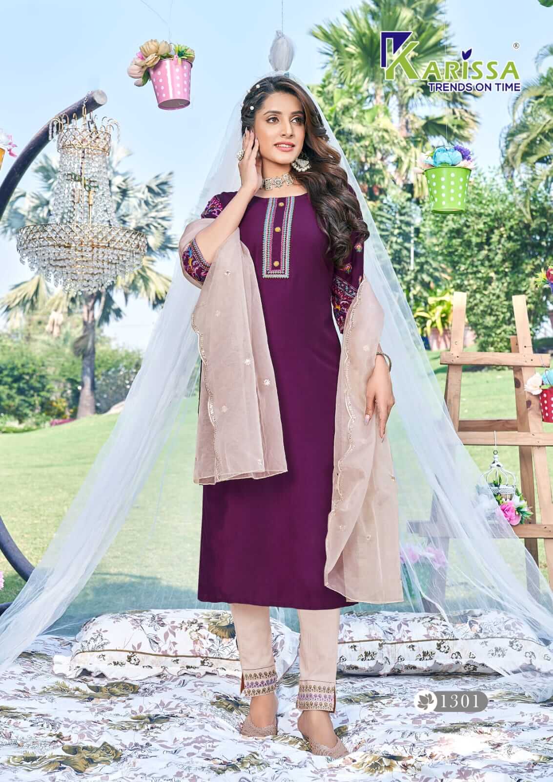 Karissa Maahi Churidar Salwar Suits Catalog collection 4