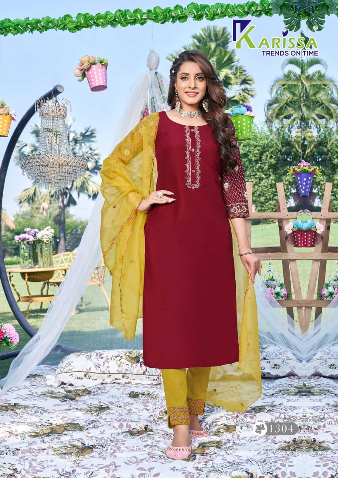 Karissa Maahi Churidar Salwar Suits Catalog collection 2