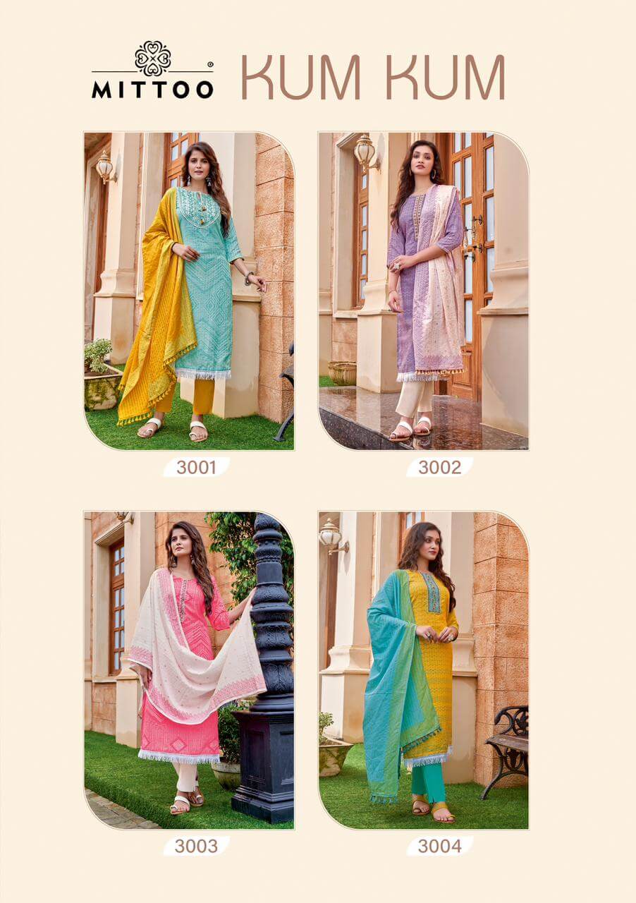 Mittoo Kumkum Salwar Kameez Catalog collection 6
