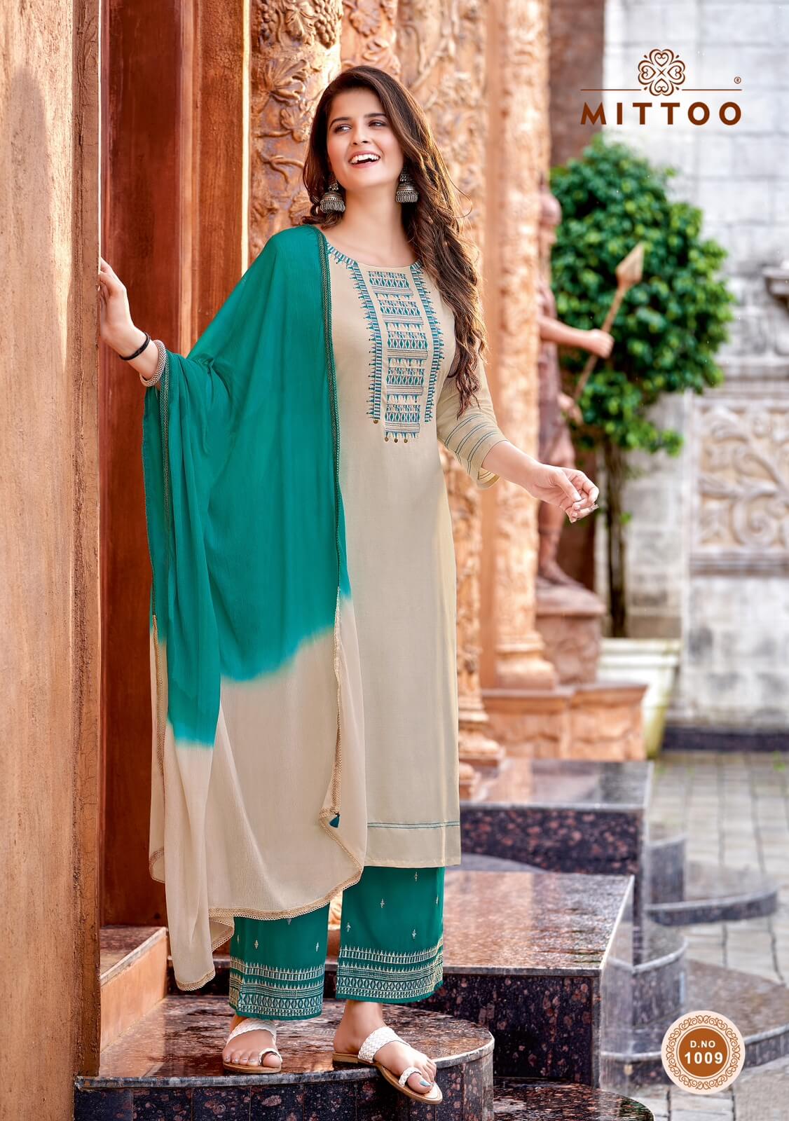 Mittoo Saara Embroidery Salwar Kameez Catalog collection 9