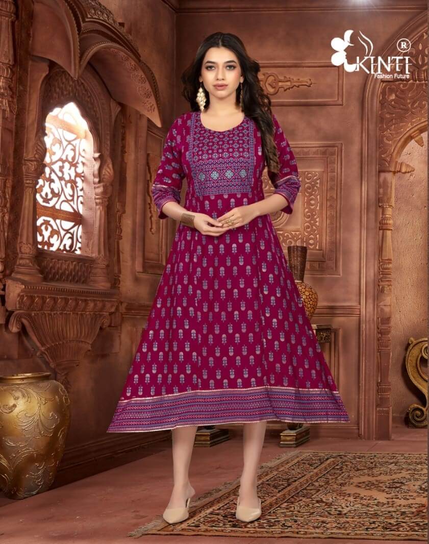 Kinti Ankita Feeding Kurtis Catalog collection 6