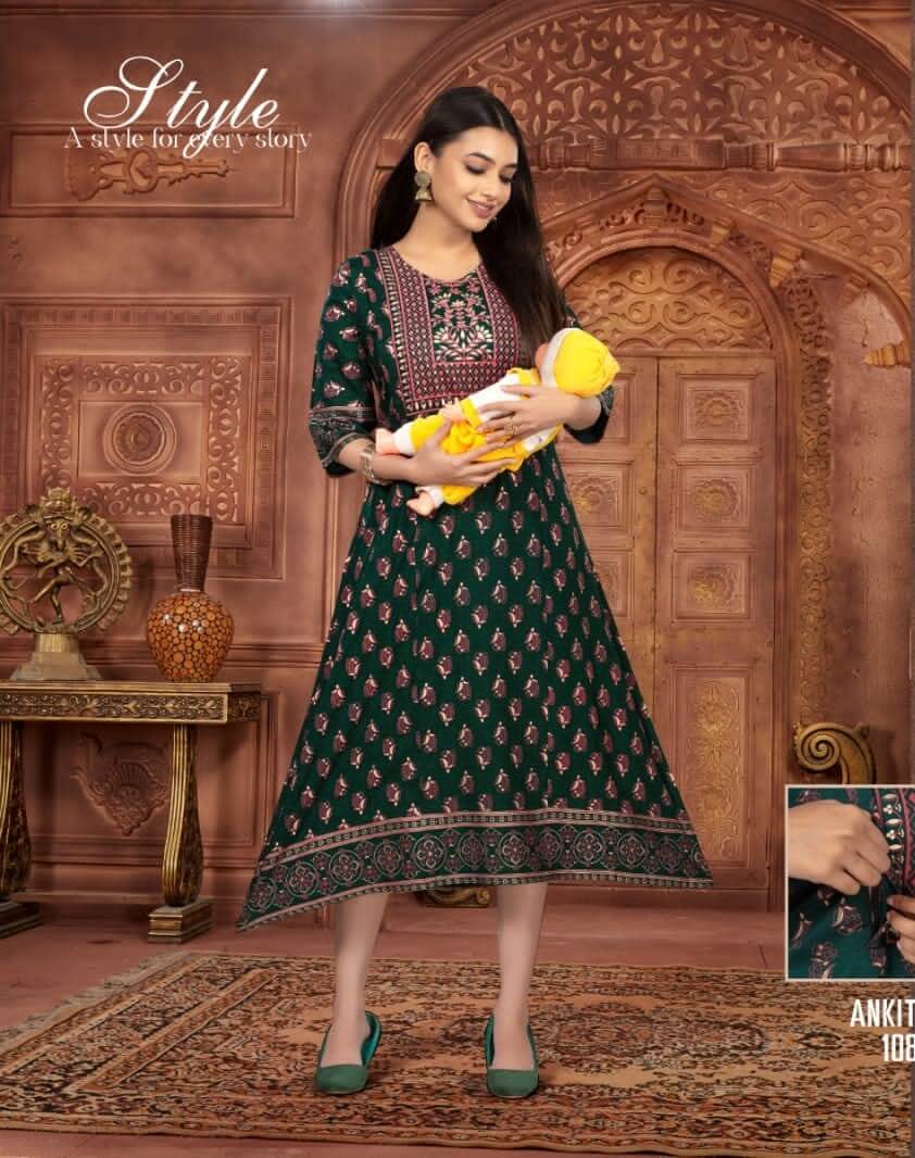 Kinti Ankita Feeding Kurtis Catalog collection 3