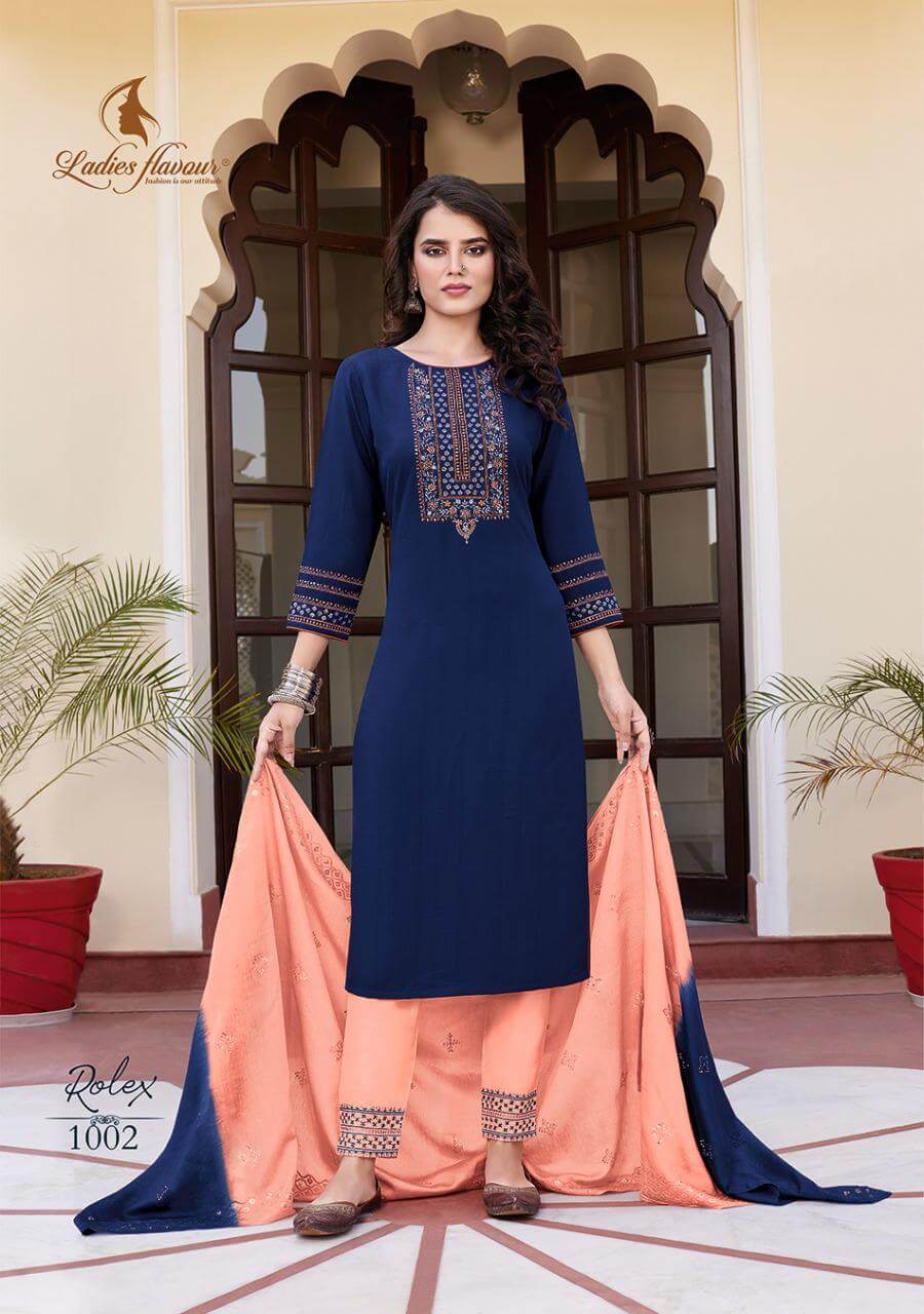 Ladies Flavour Rolex Churidar Salwar Suits Catalog collection 3