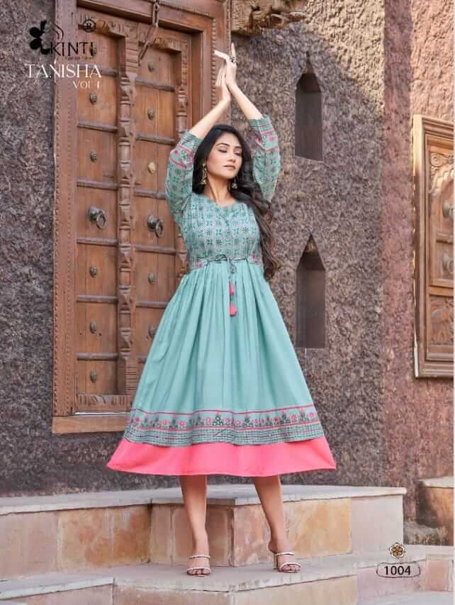 Kinti Tanisha vol 1 Rayon Kurti Catalog collection 4