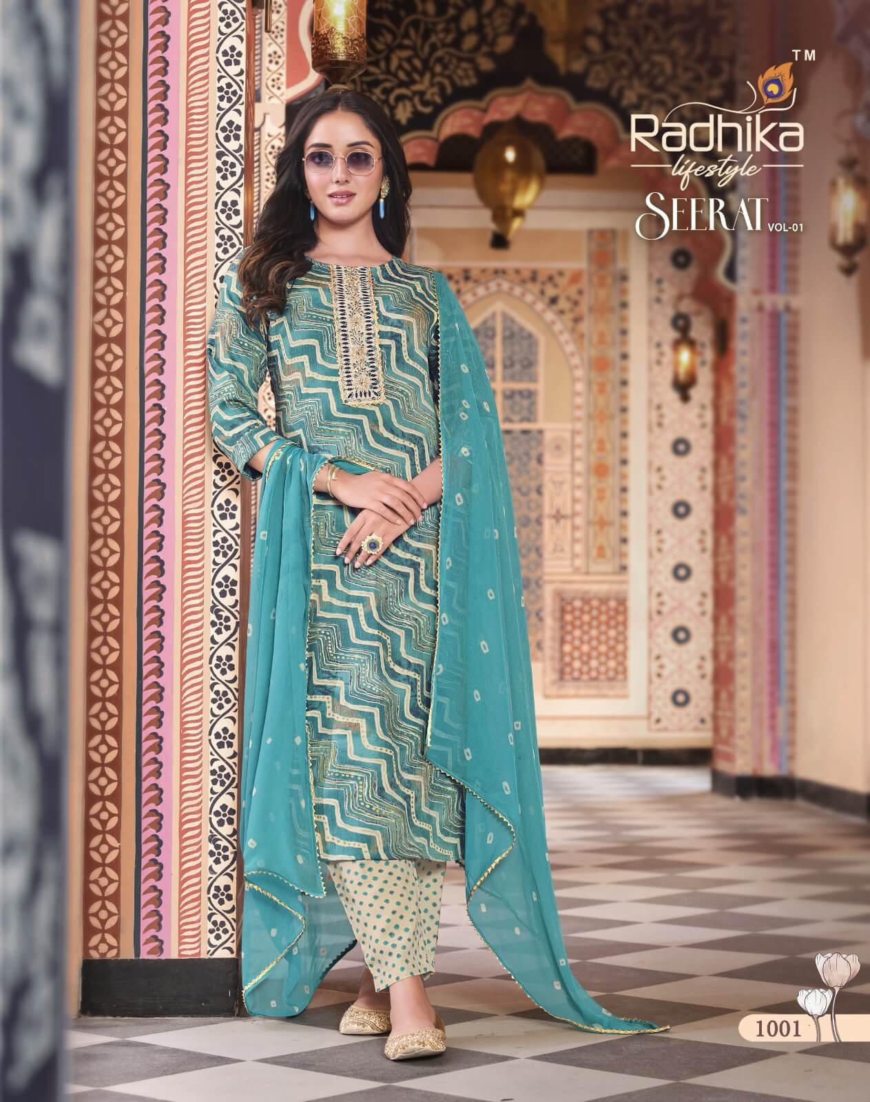 Radhika Lifestyle vol 1 Seerat vol 1 Printed Salwar Kameez collection 8