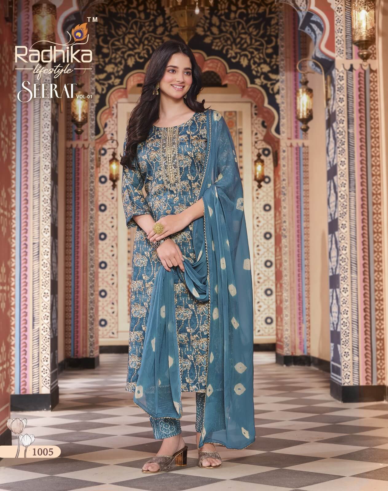 Radhika Lifestyle vol 1 Seerat vol 1 Printed Salwar Kameez collection 10