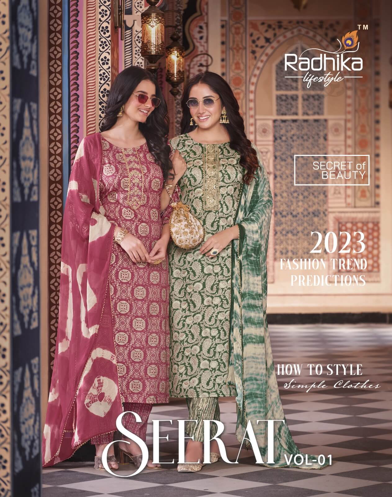 Radhika Lifestyle vol 1 Seerat vol 1 Printed Salwar Kameez collection 4