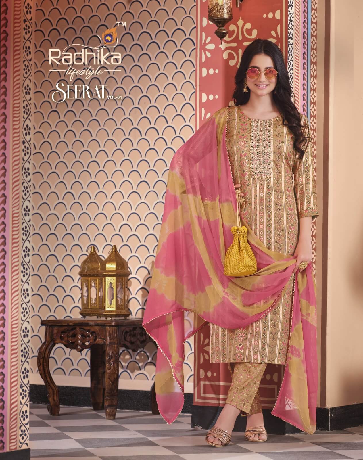 Radhika Lifestyle vol 1 Seerat vol 1 Printed Salwar Kameez collection 7