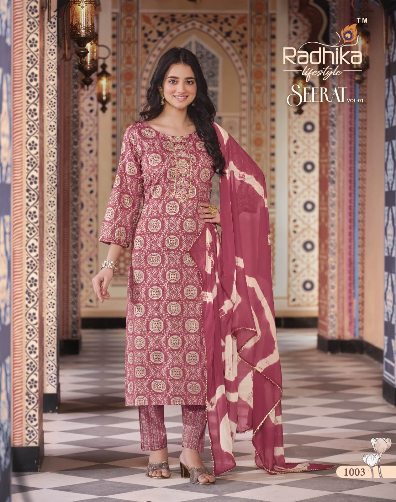 Radhika Lifestyle vol 1 Seerat vol 1 Printed Salwar Kameez collection 5