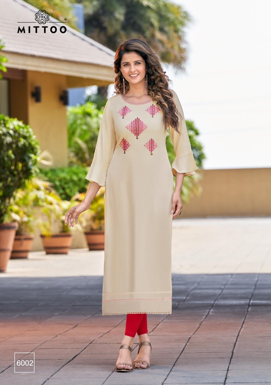 Mittoo Rihana Rayon Kurti Catalog collection 4