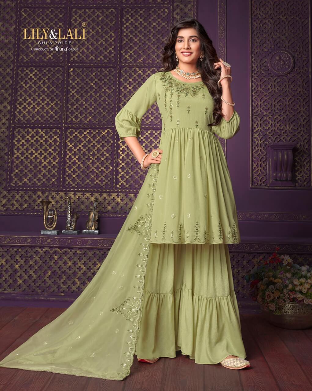 Lily Lali Eminent vol 2 Salwar Kameez Catalog collection 6