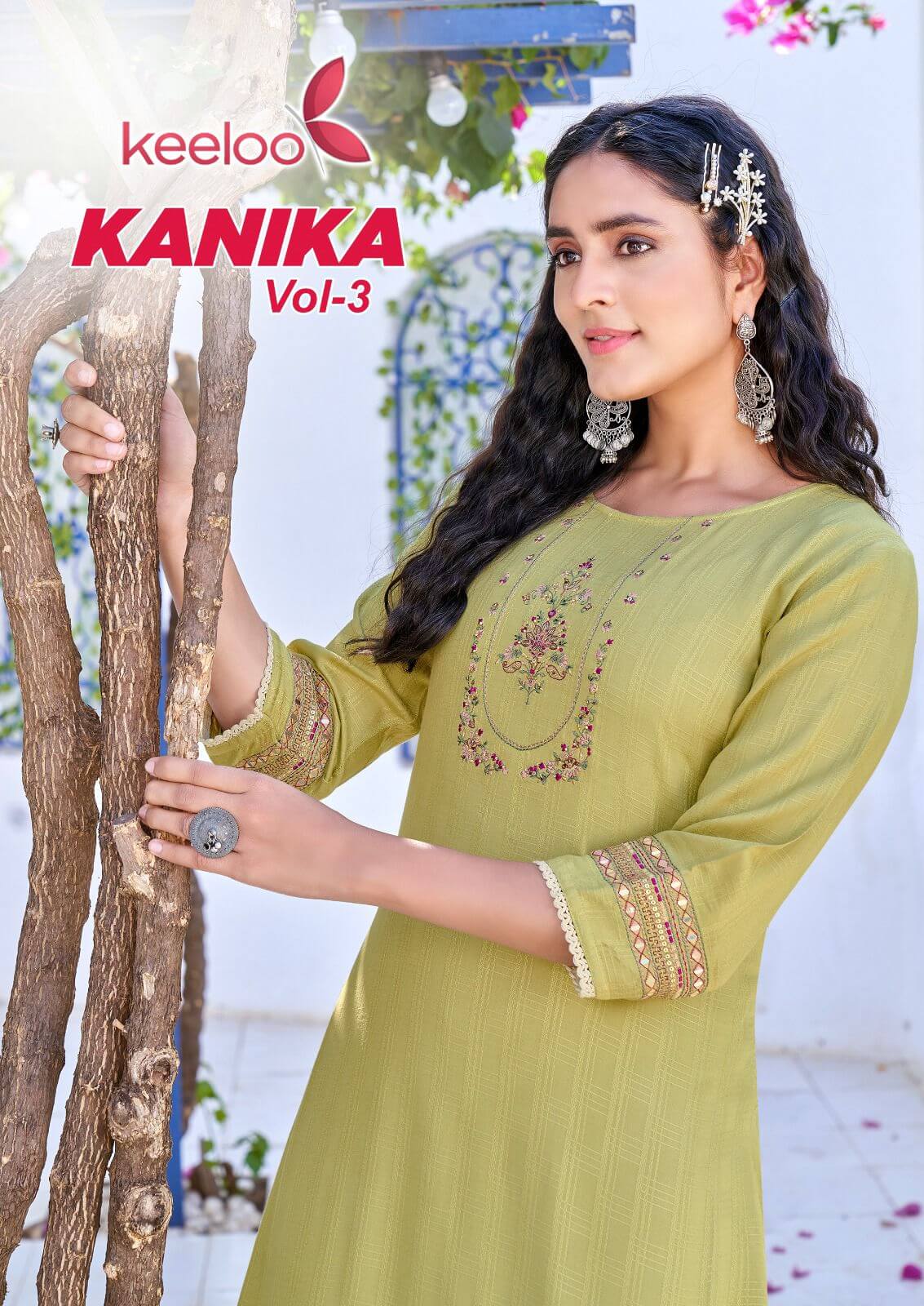 Keeloo Kanika vol 3 Straight Cut Kurti Catalog collection 8