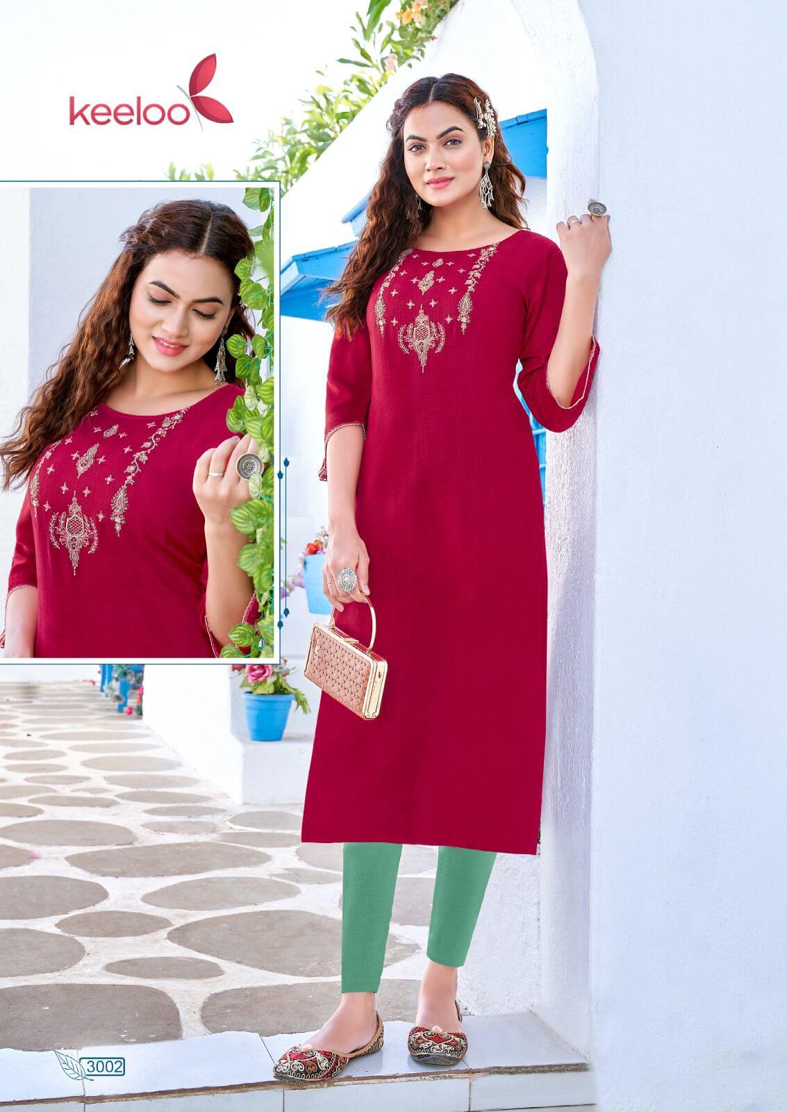 Keeloo Kanika vol 3 Straight Cut Kurti Catalog collection 6