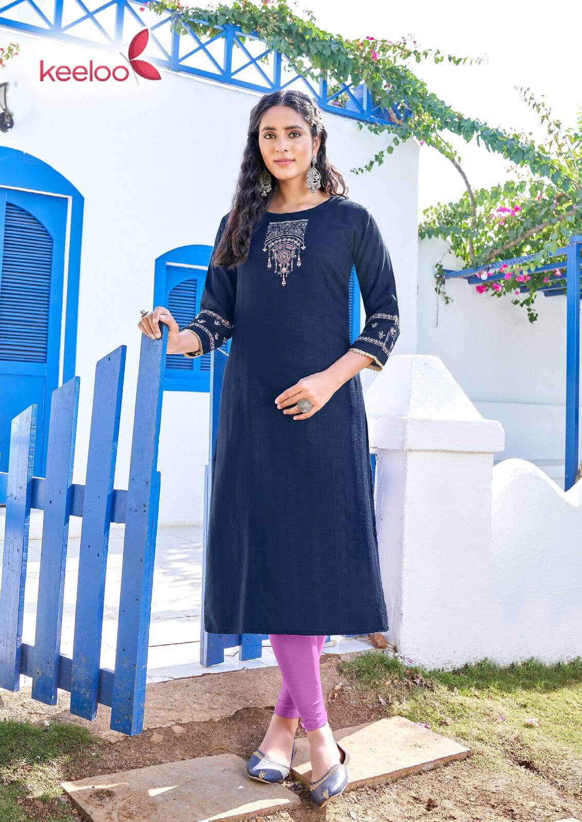 Keeloo Kanika vol 3 Straight Cut Kurti Catalog collection 3